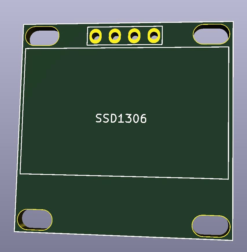 KiCad-SSD1306-128x64