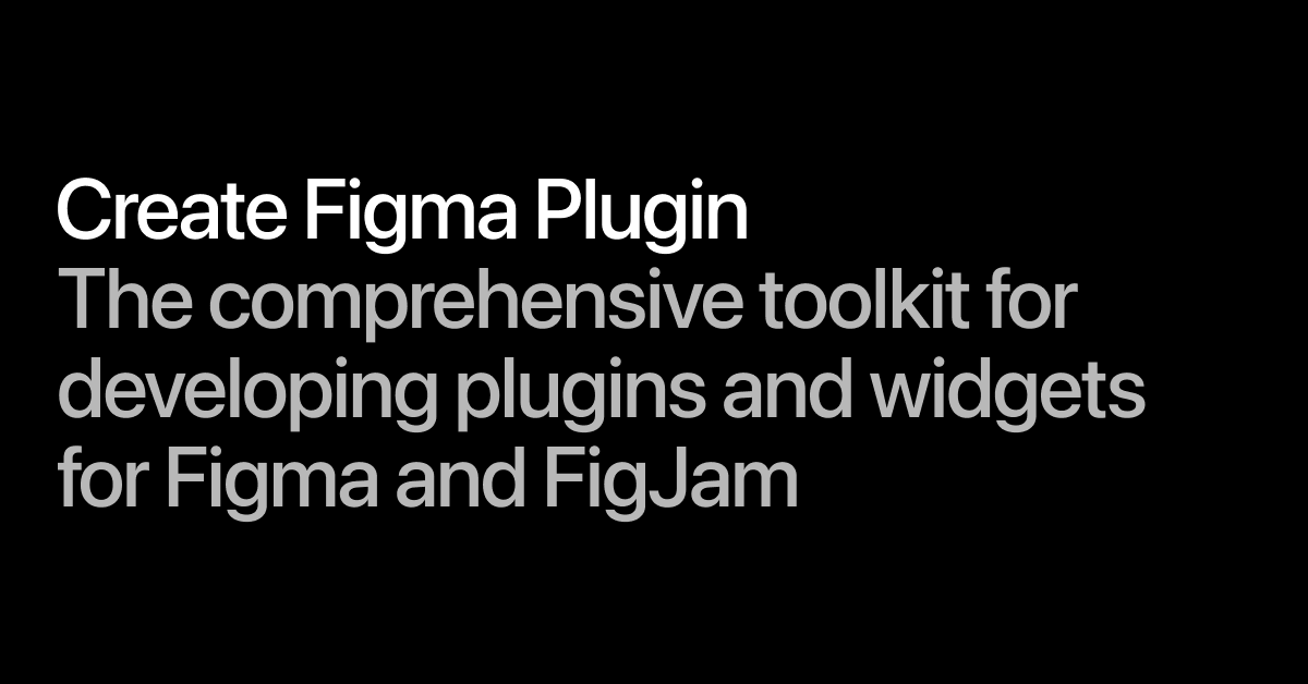 create-figma-plugin