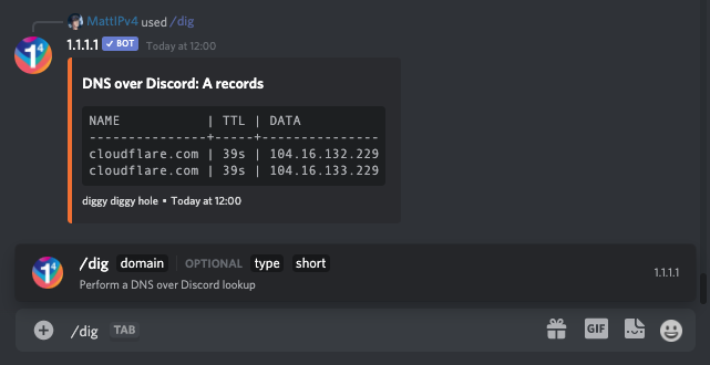 DNS-over-Discord