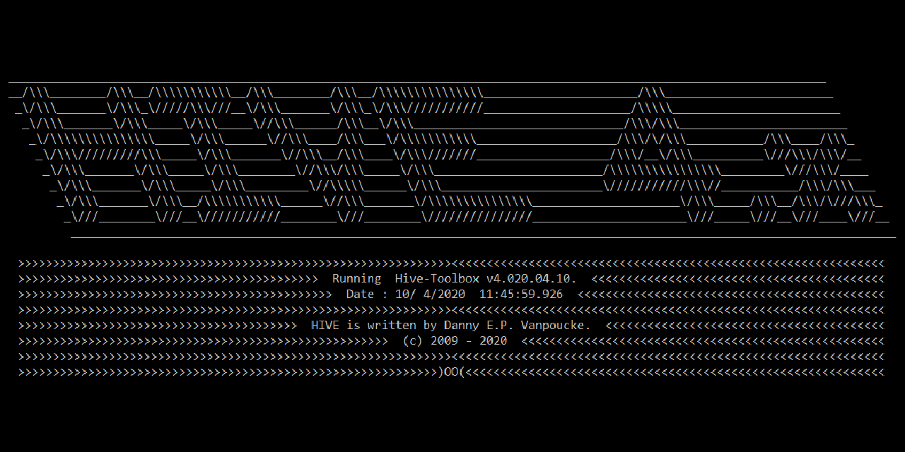 HIVE4-tools