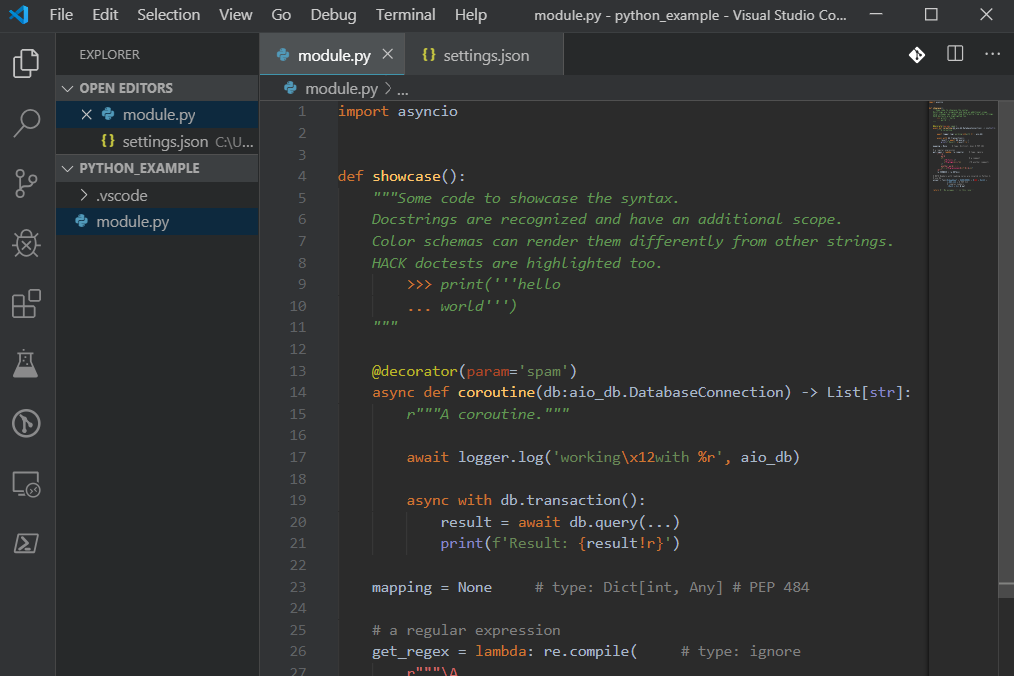 vscode-darcula-pycharm-theme