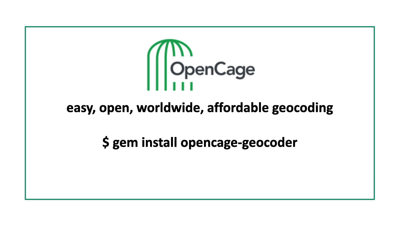 ruby-opencage-geocoder