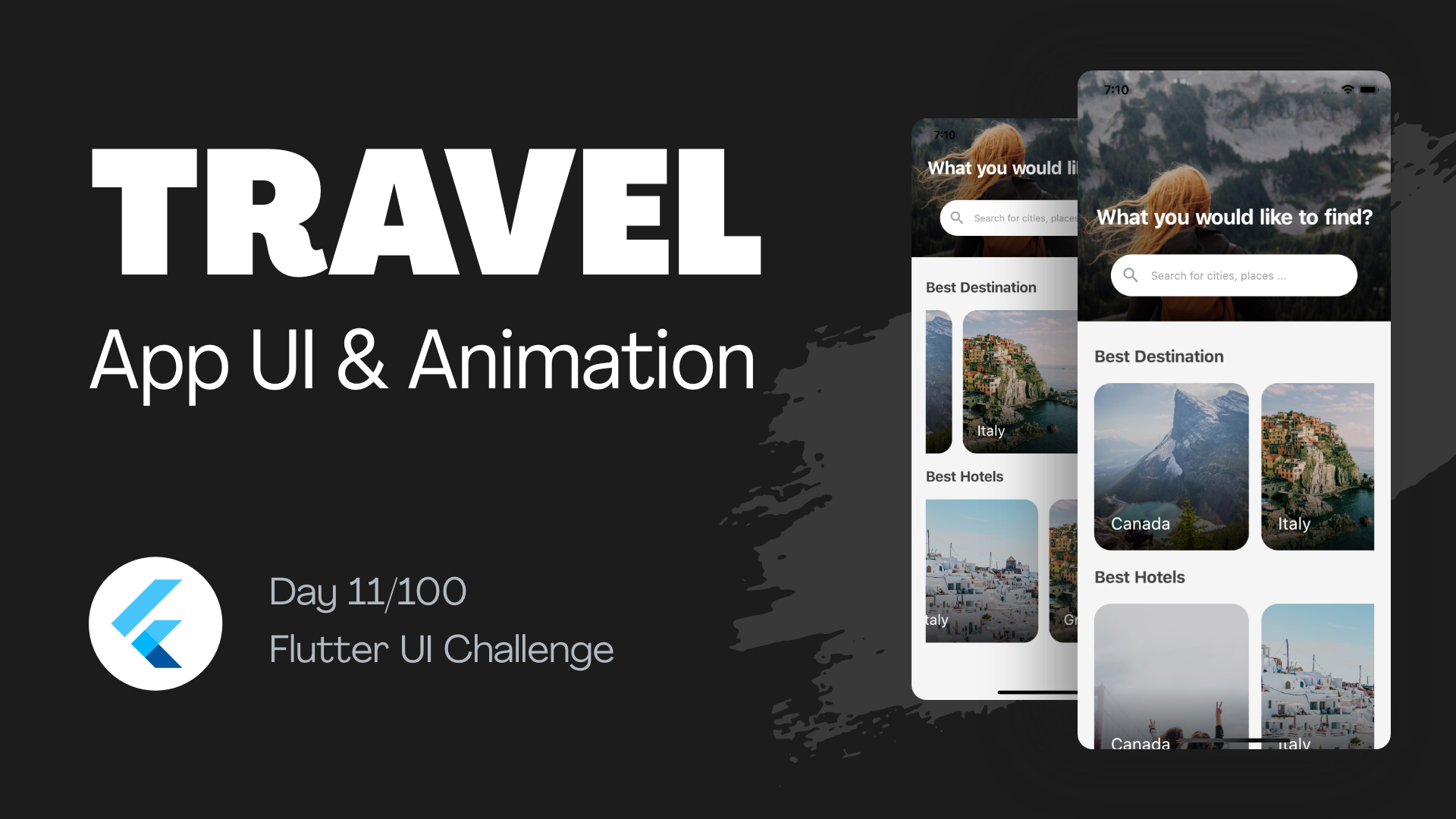 Flutter-Travel-Application