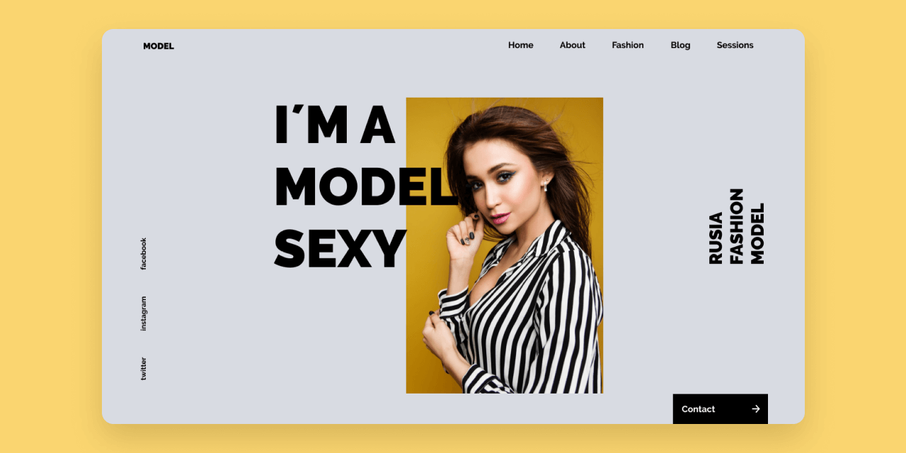 model-landing-page