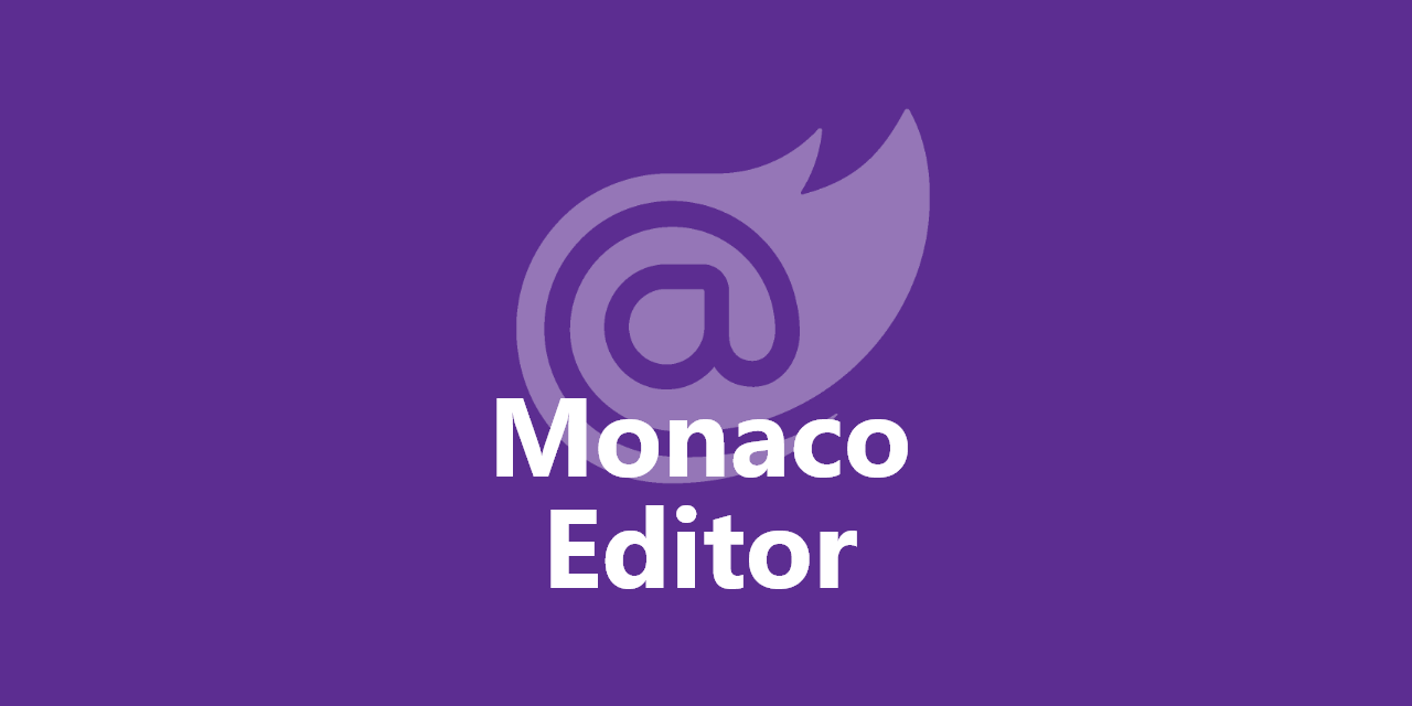 BlazorMonaco