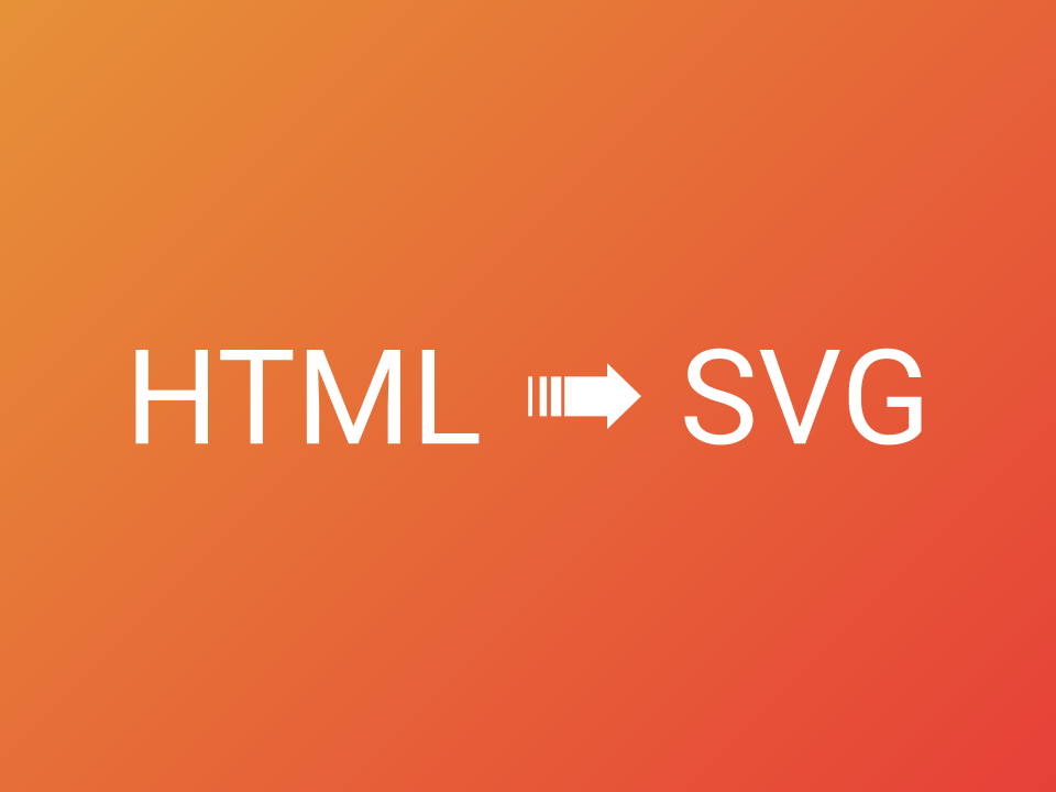 html-to-svg