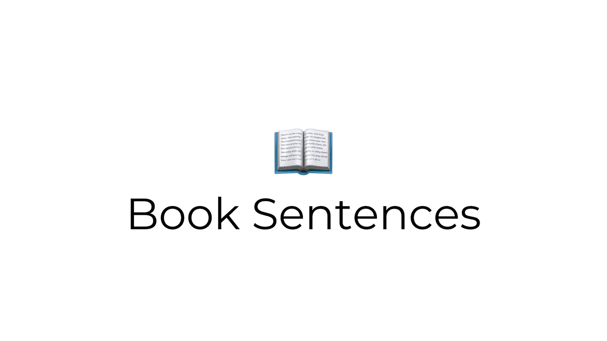 book-sentences