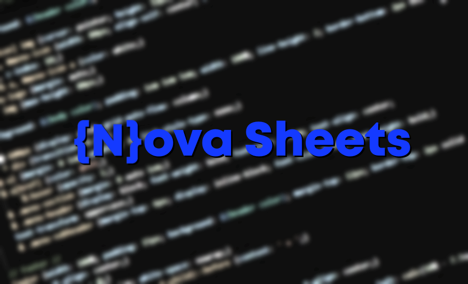 NovaSheets