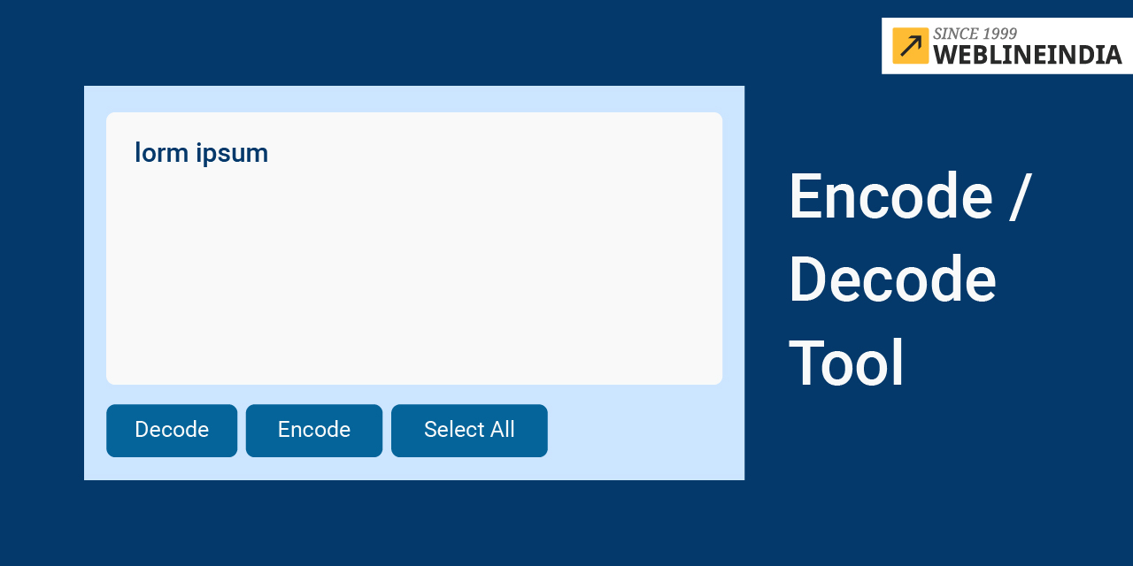 Encode-Decode-Tool