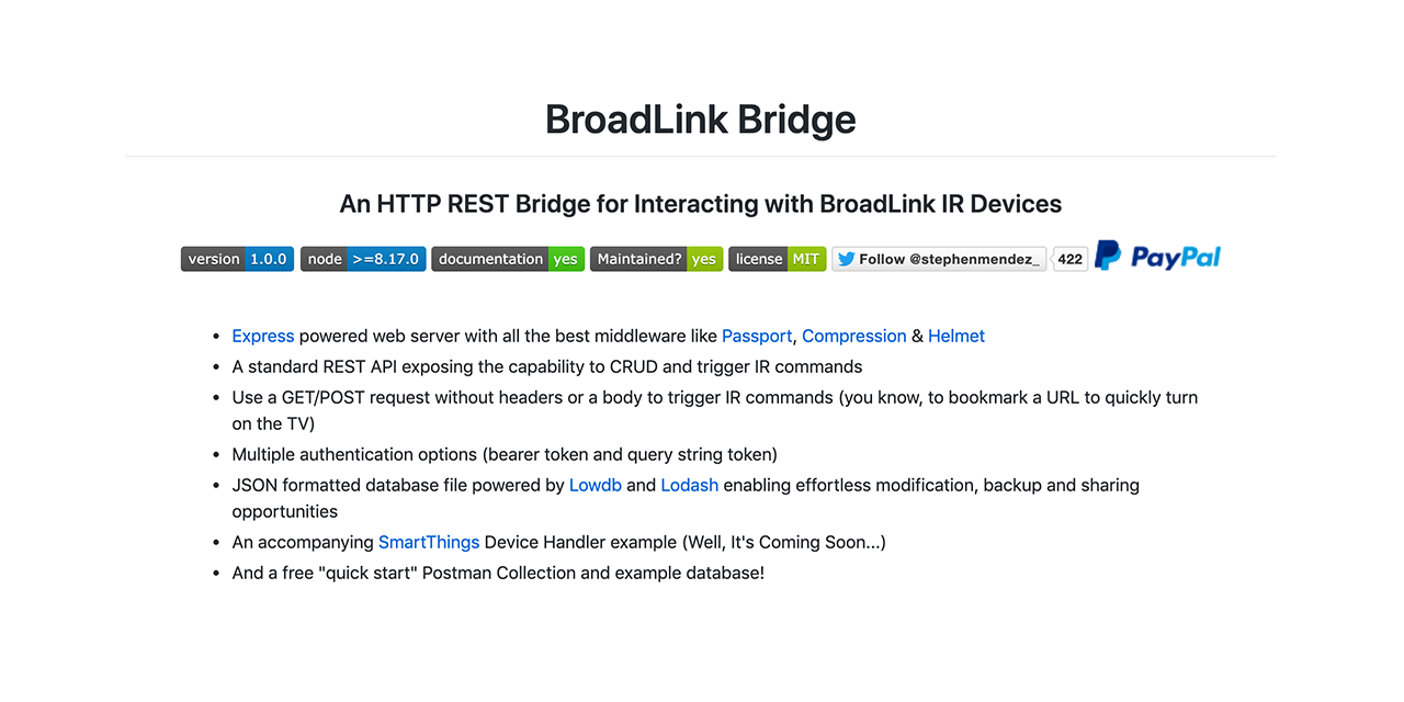 broadlink-bridge