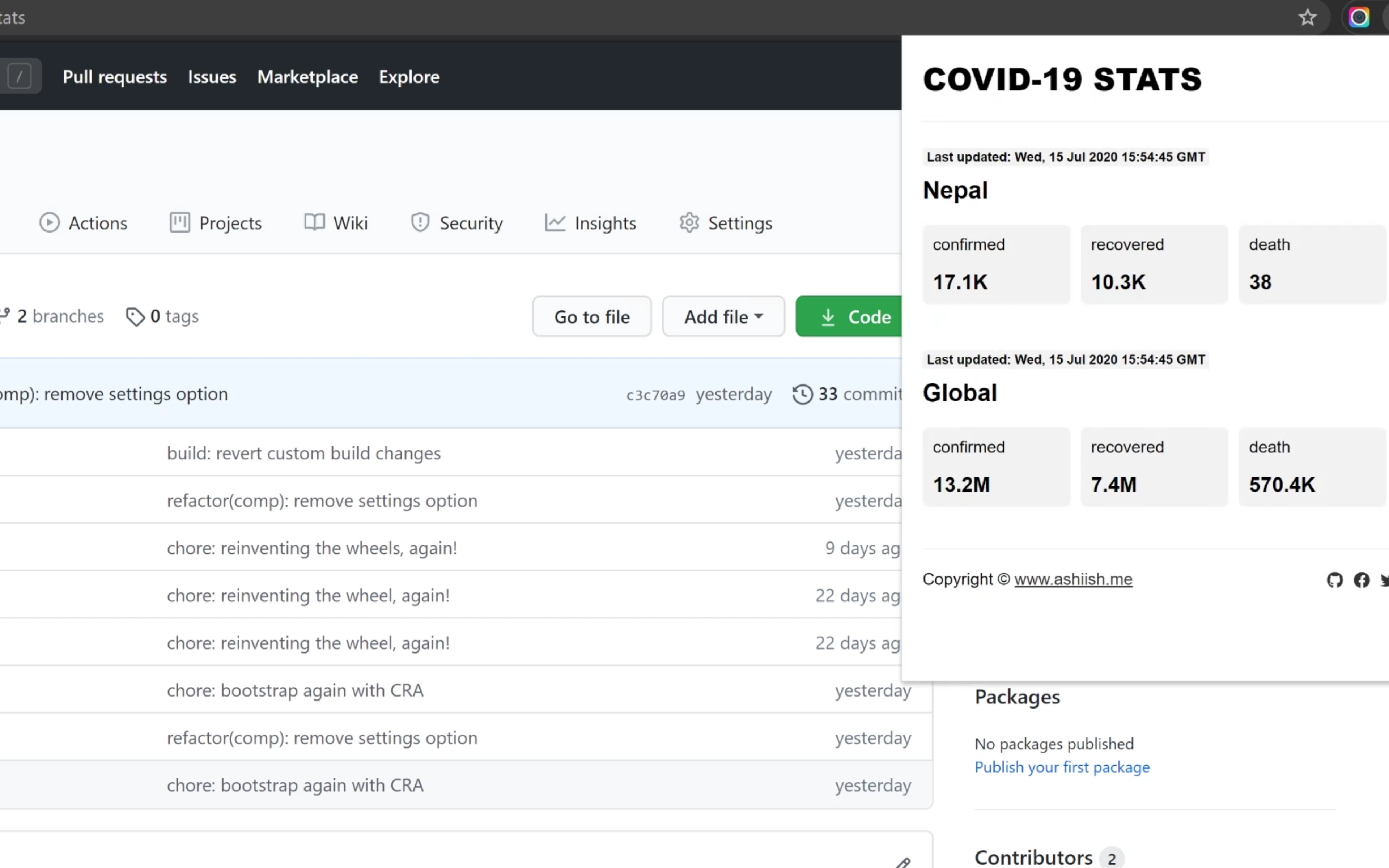 covid-stats-screenshot