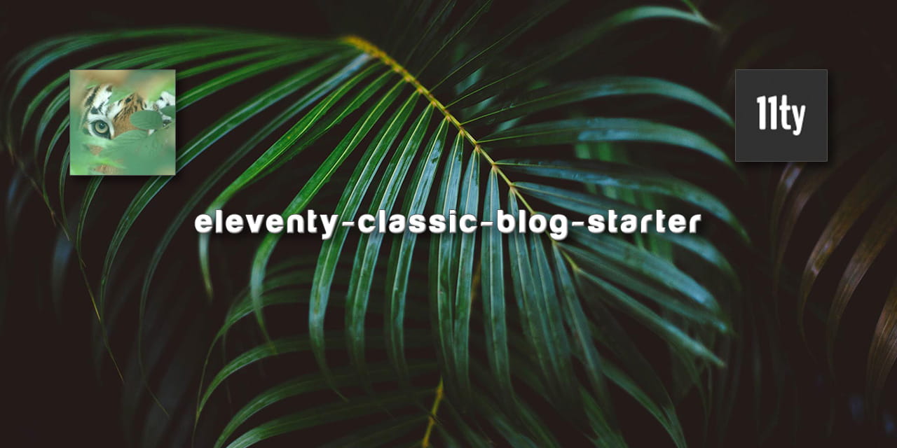 eleventy-classic-blog-starter