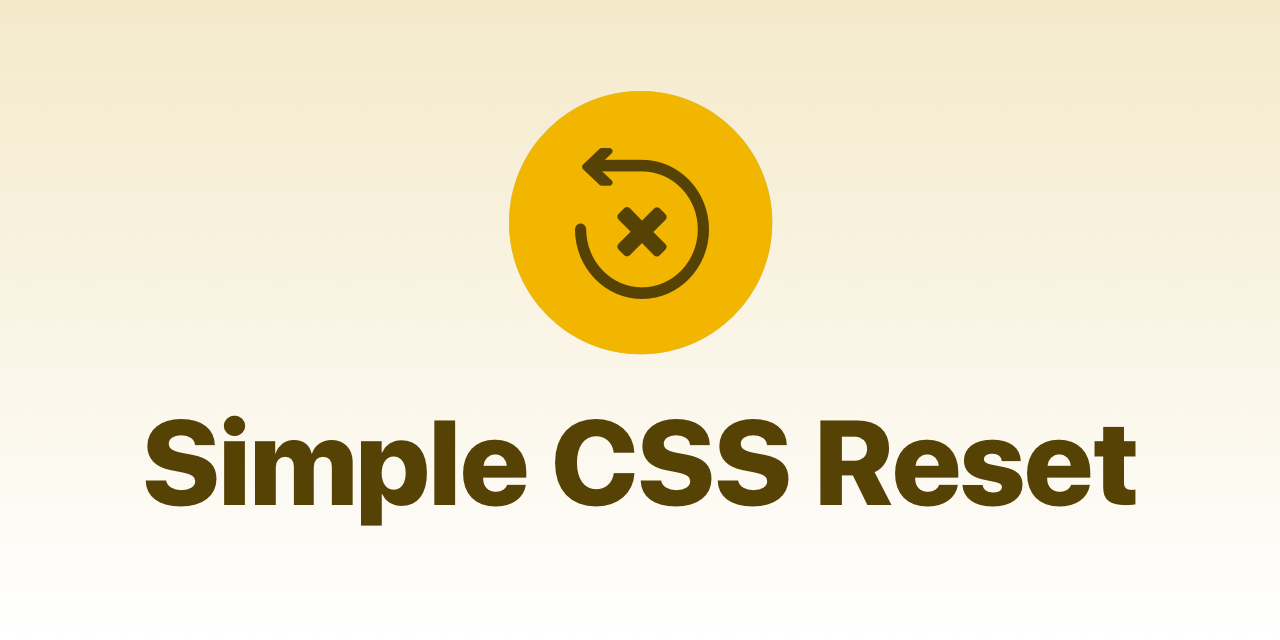 simple-css-reset