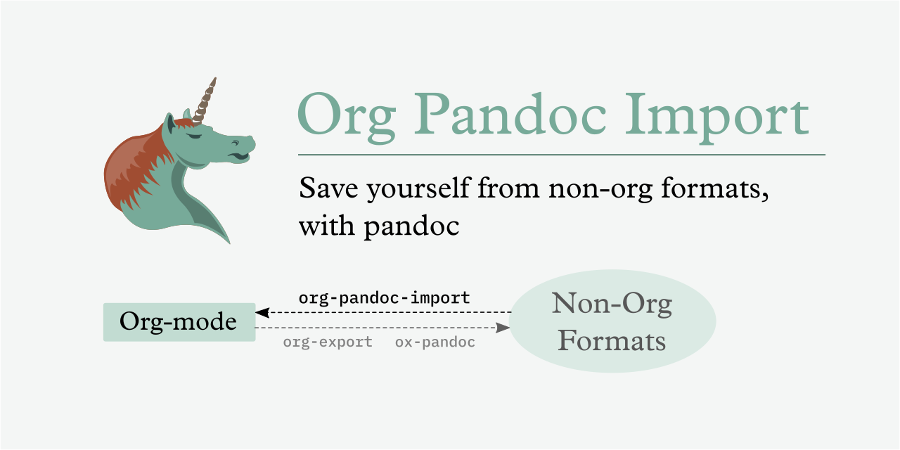 org-pandoc-import