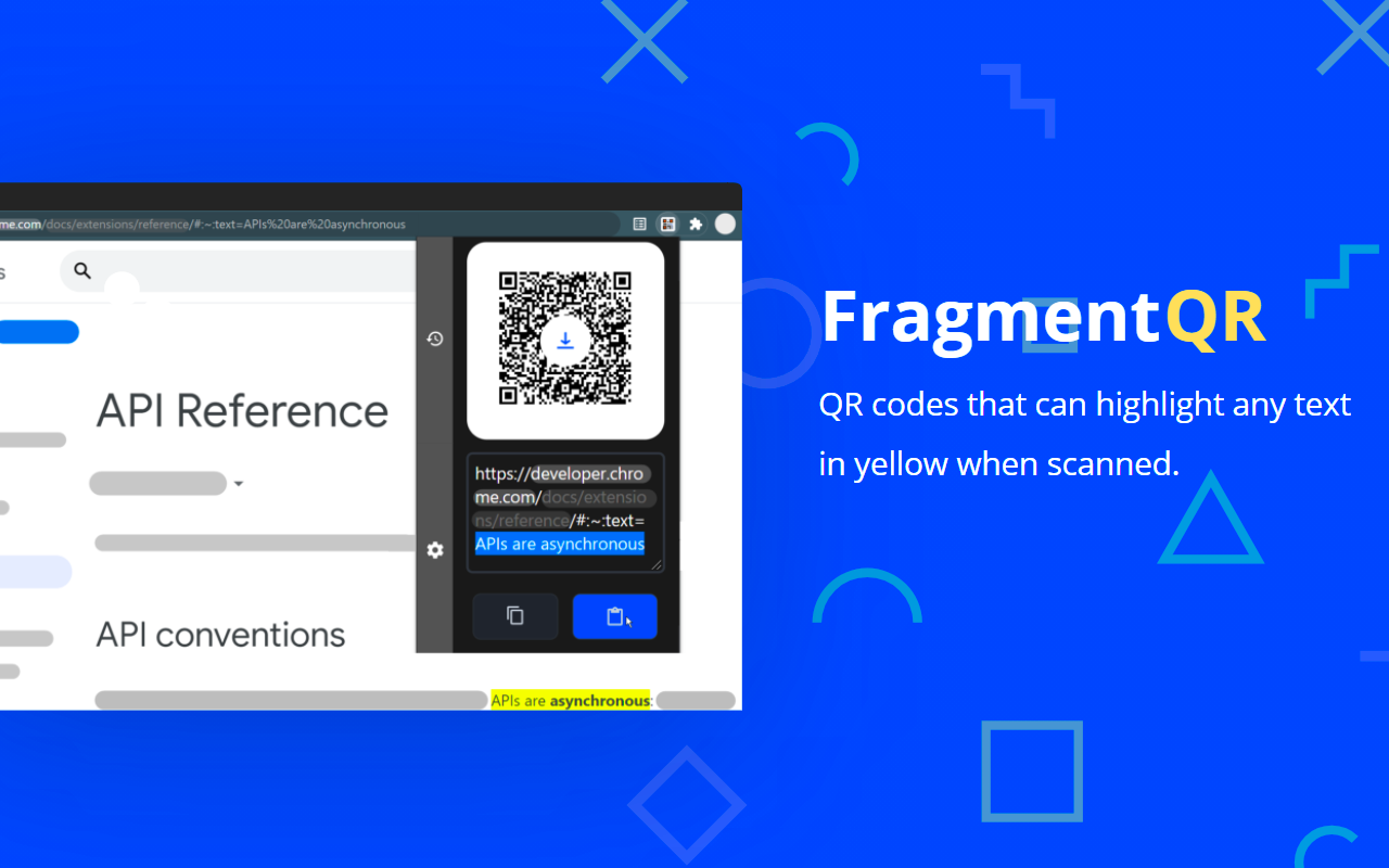 FragmentQR