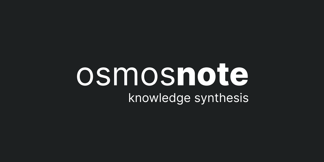 osmosnote