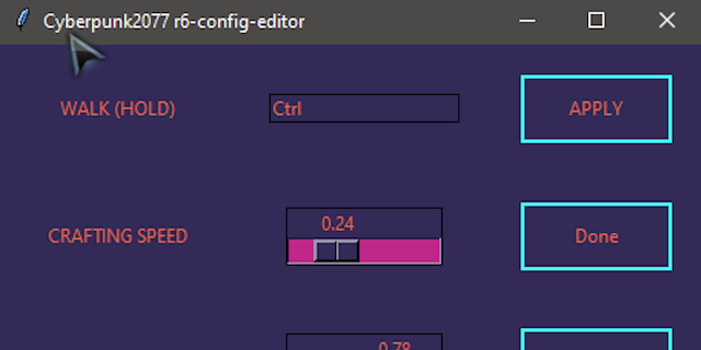 cyberpunk2077-r6-config-editor
