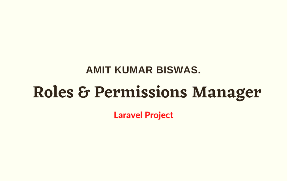 laravel-roles-permissions-manager