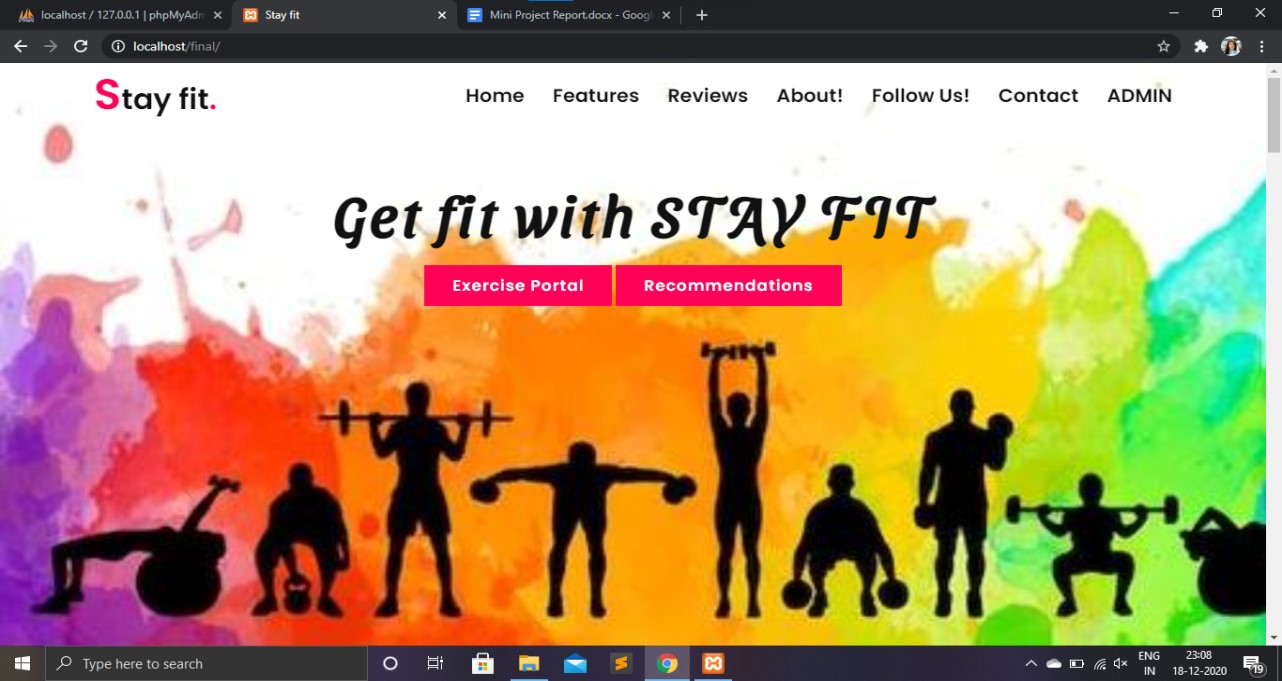 Stay-fit--A-web-application-which-tracks-your-fitness