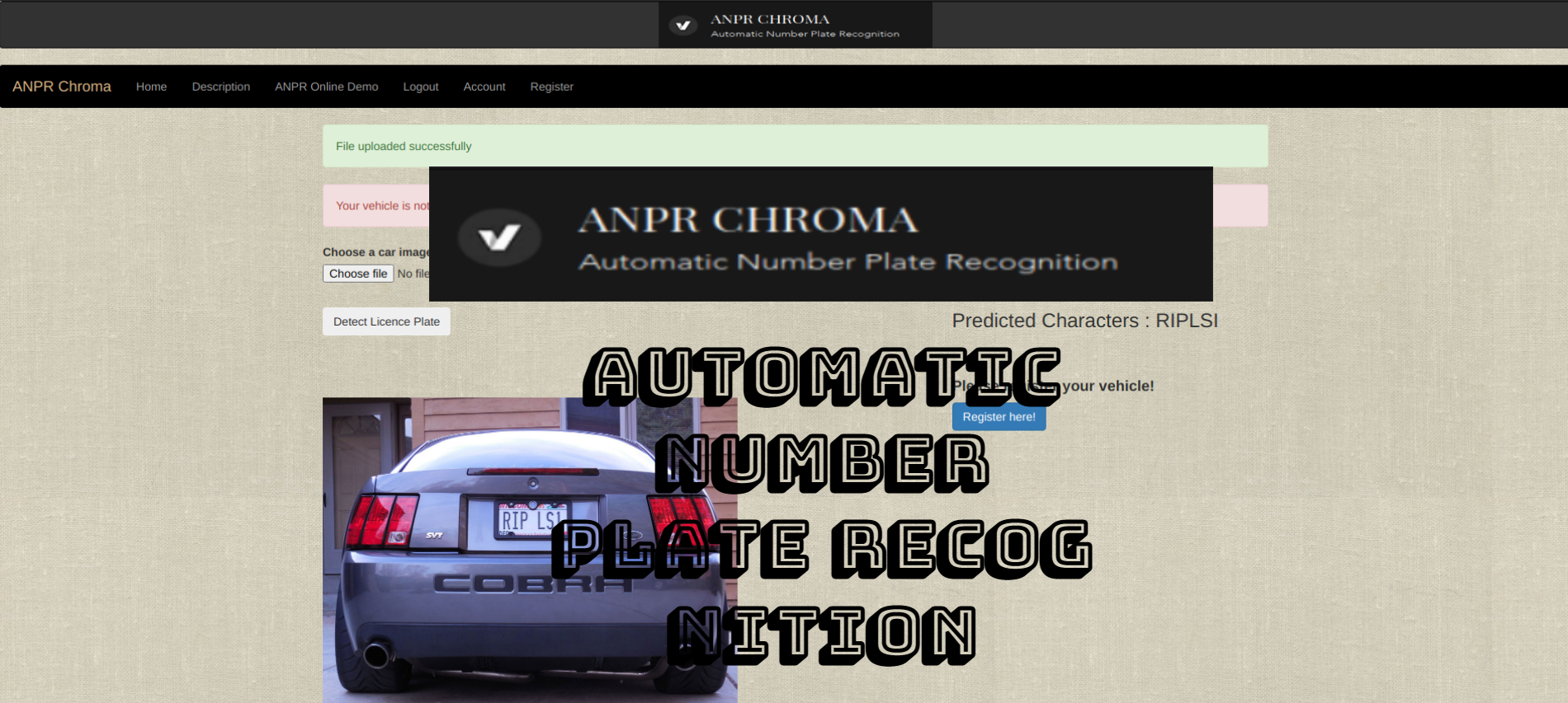 ANPR-Chroma