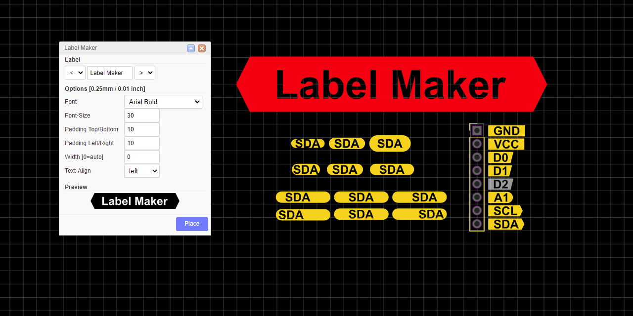 easyeda-labelmaker