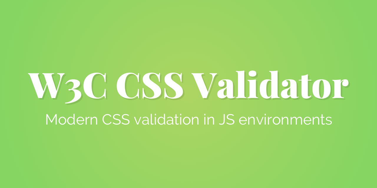 w3c-css-validator