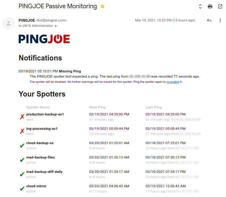 PINGJOE