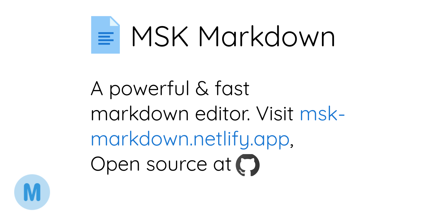 msk-markdown