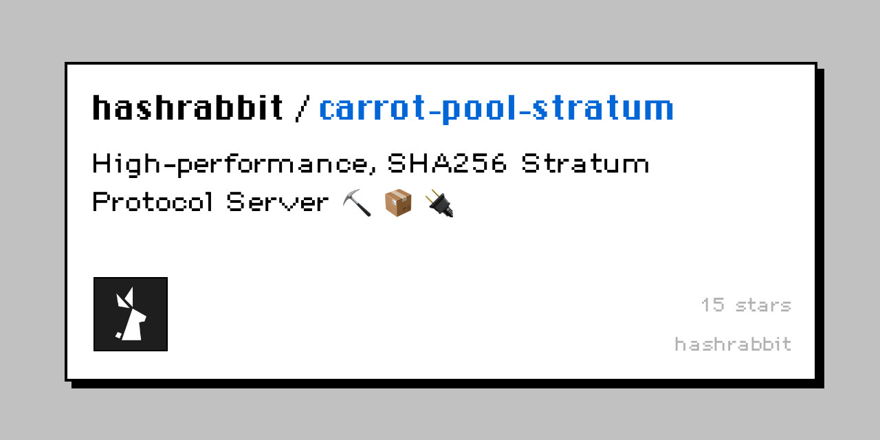 carrot-pool-stratum