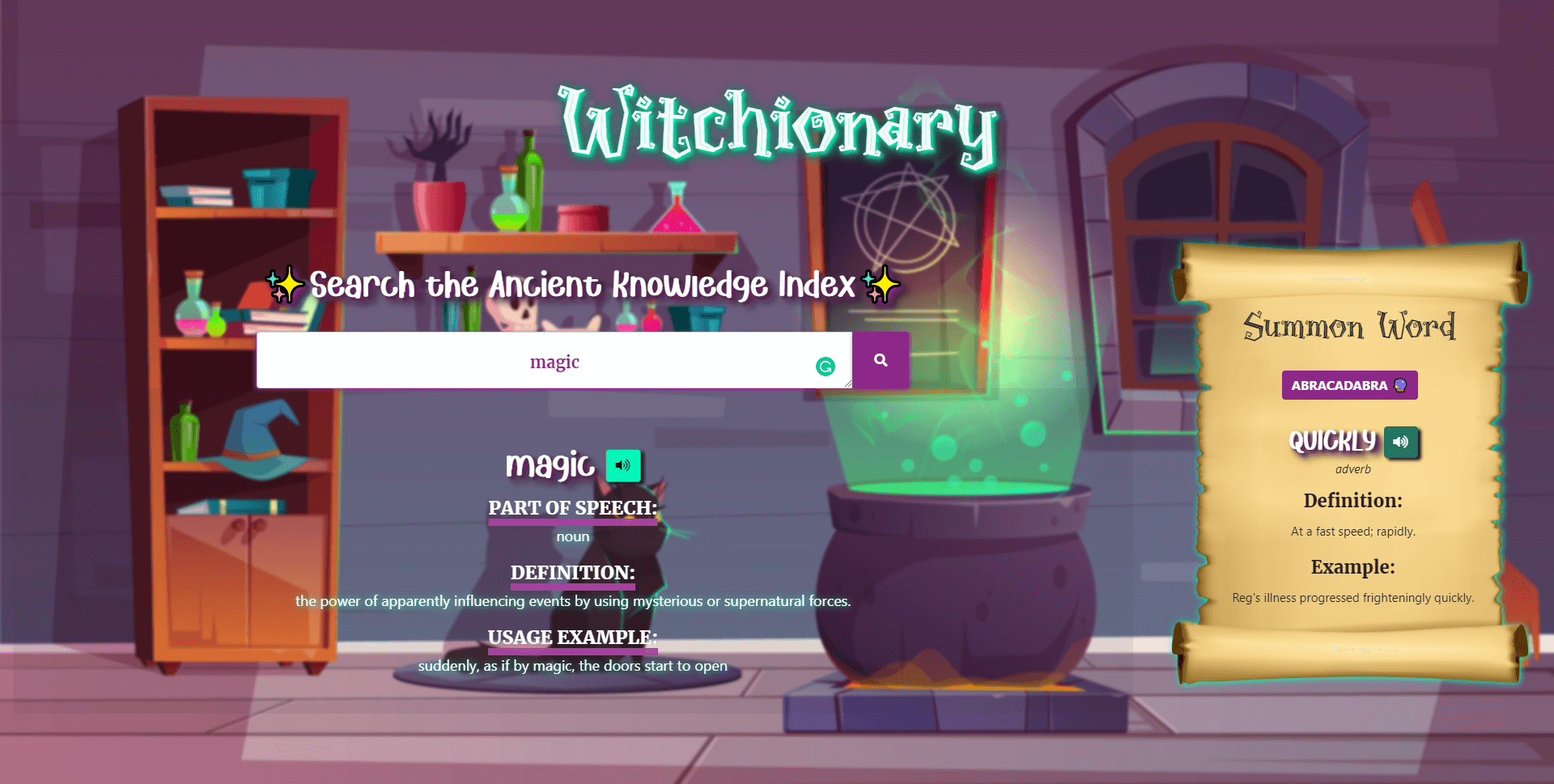 Witchionary