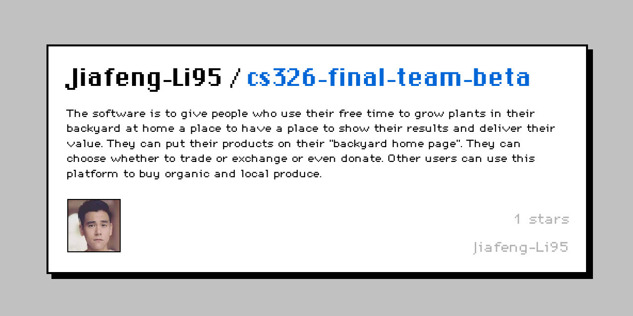 cs326-final-team-beta