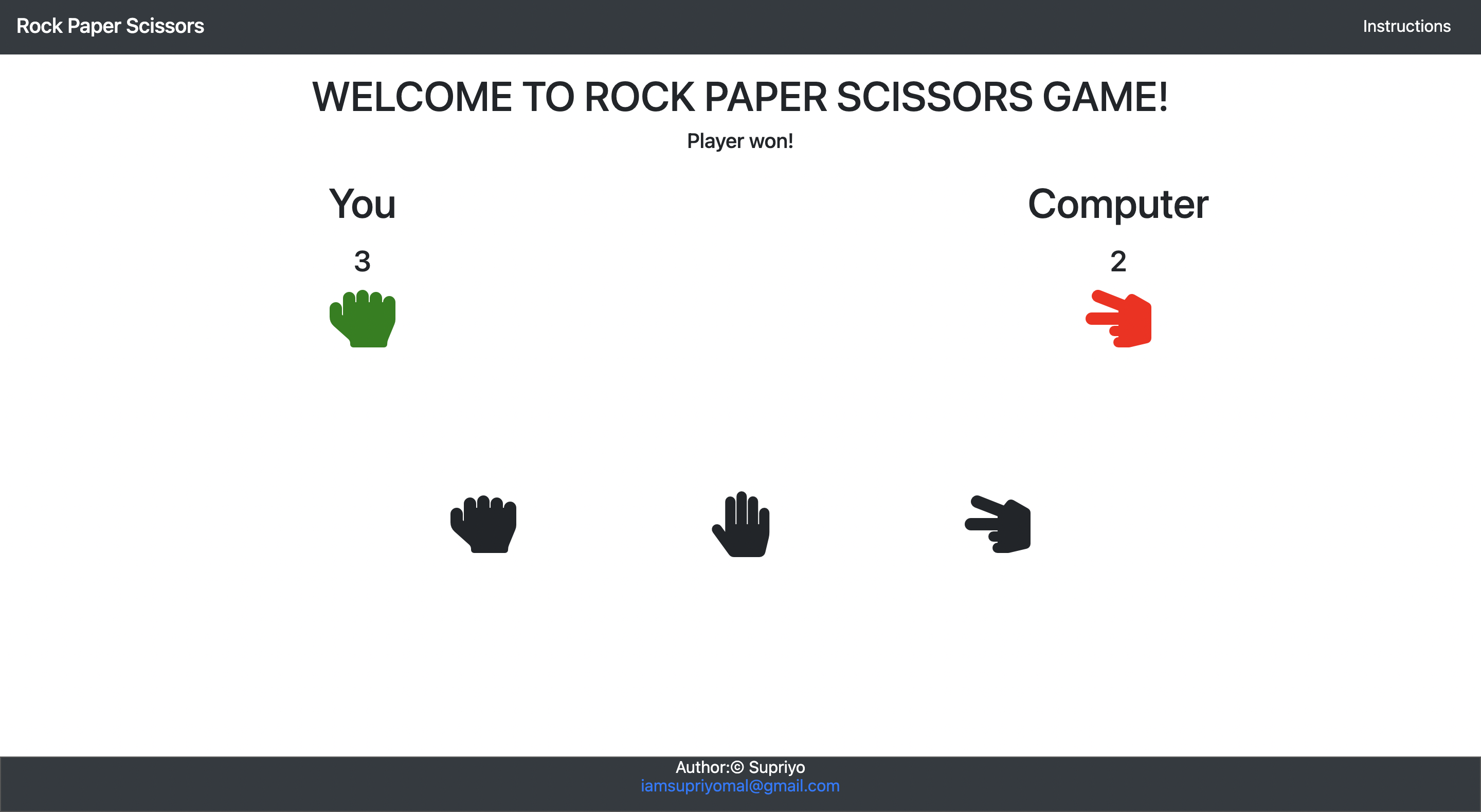 Rock-Paper-Scissors-JS