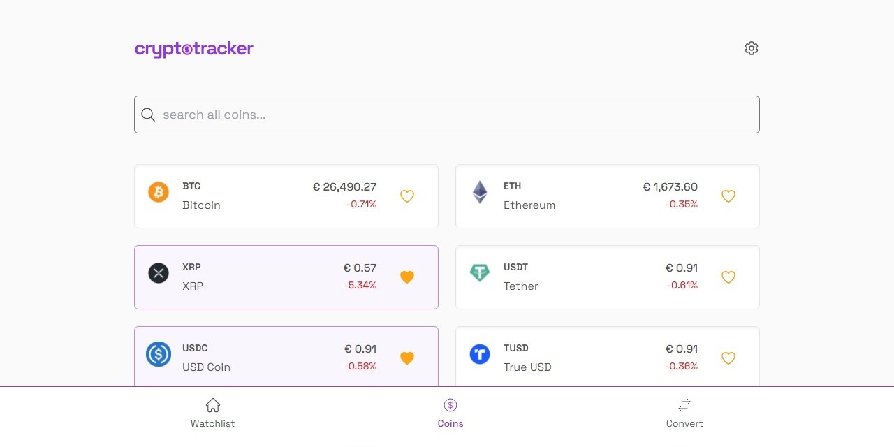 cryptotracker