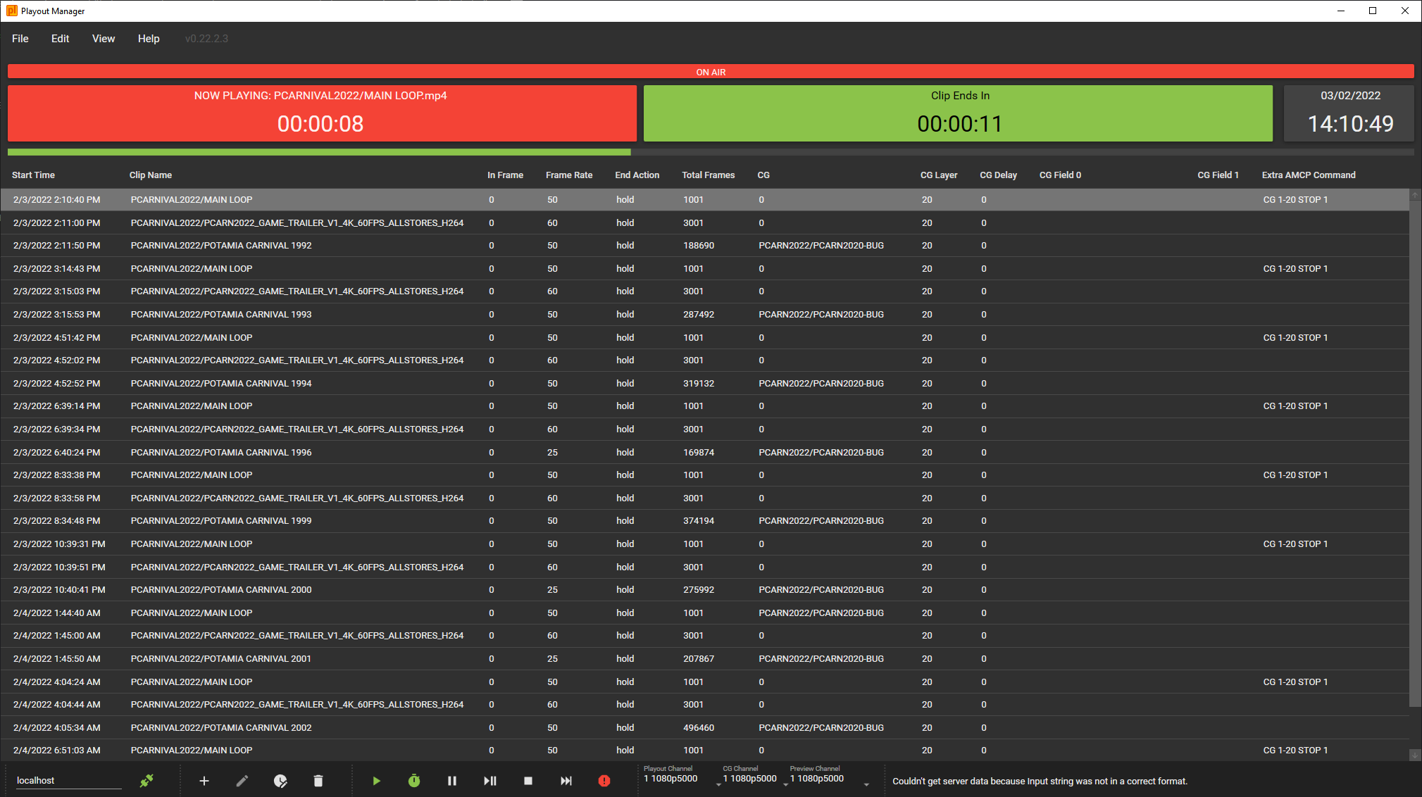 Playout-Manager