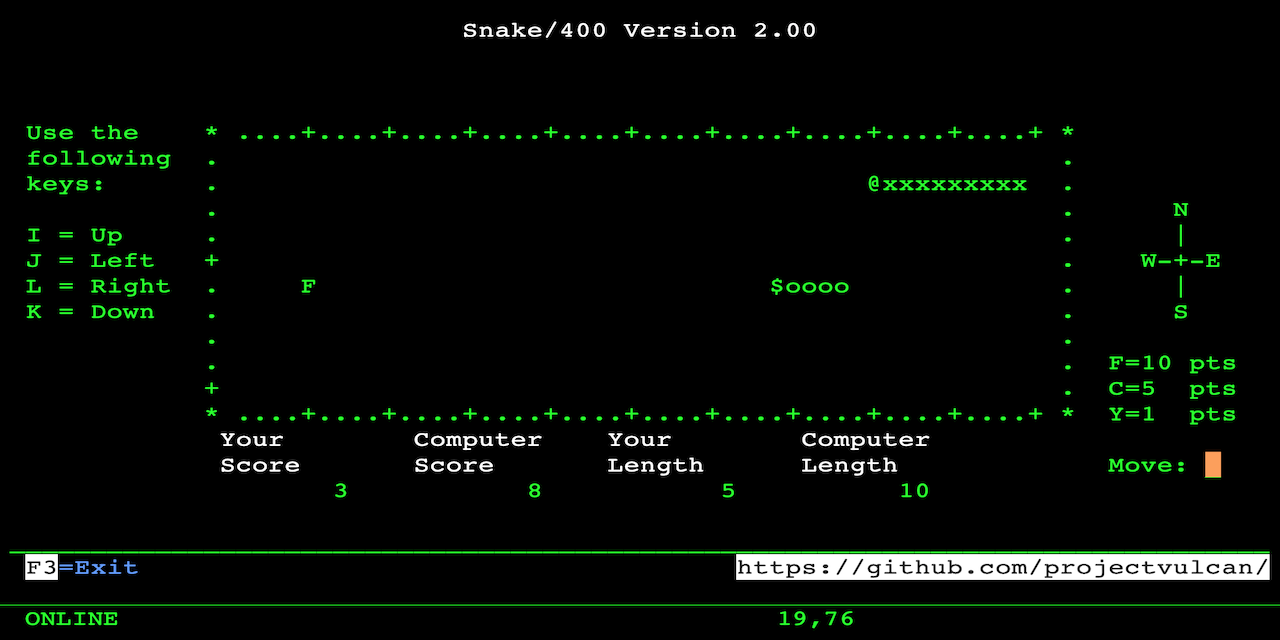 snake400