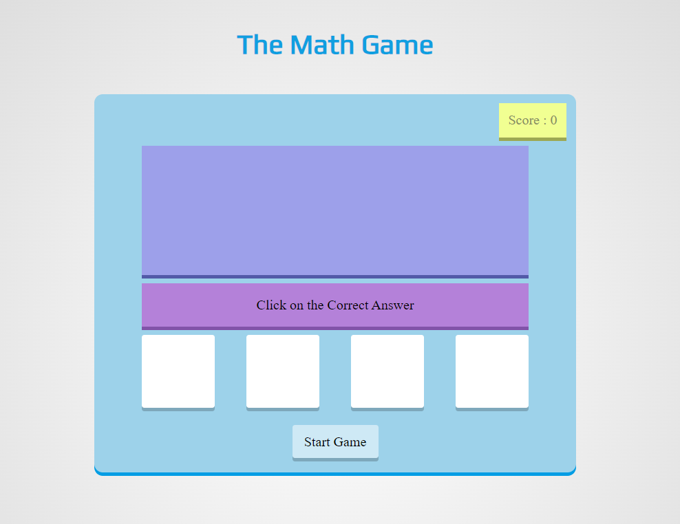 THE-MATH-GAME