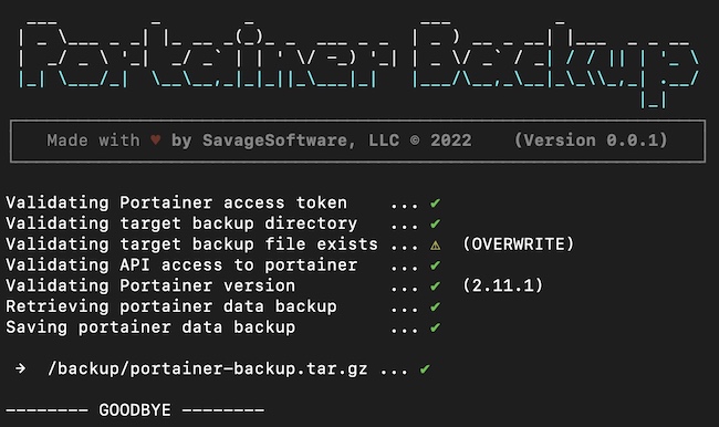 portainer-backup