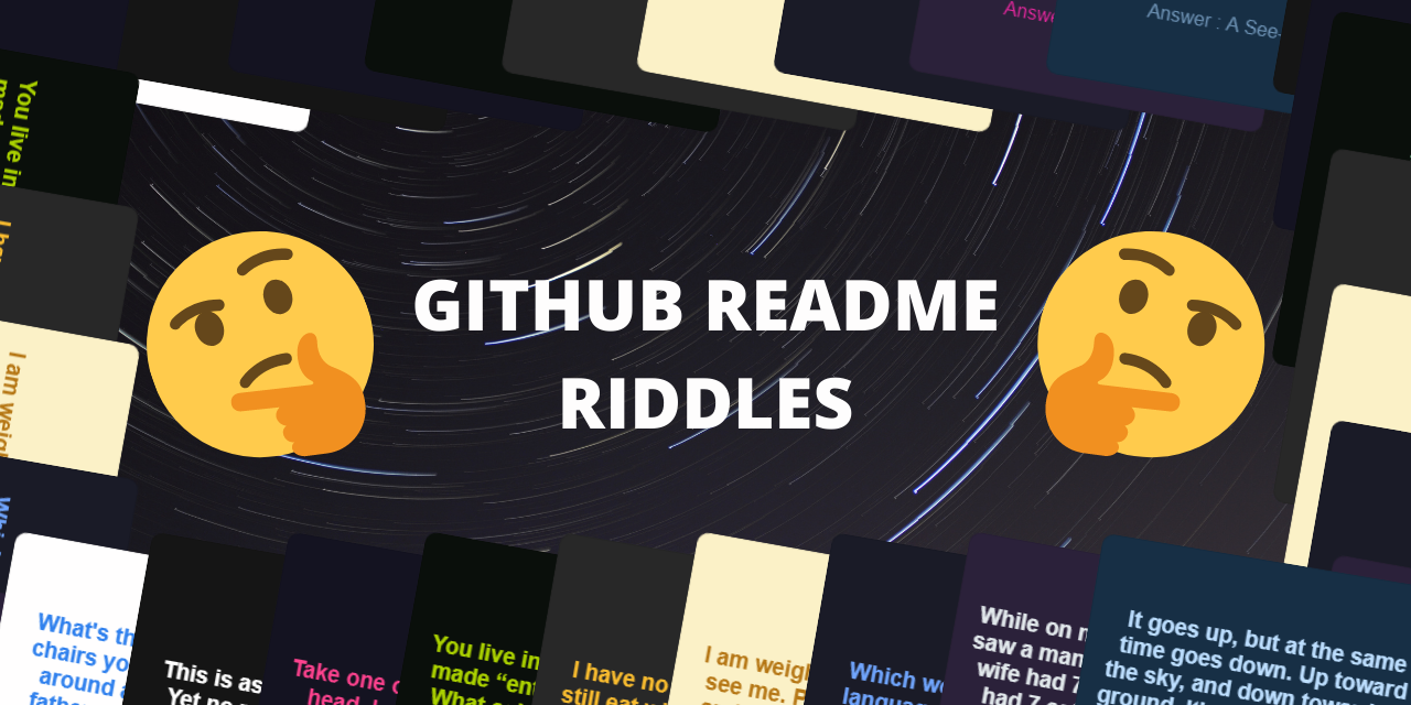 Github-Readme-Riddle