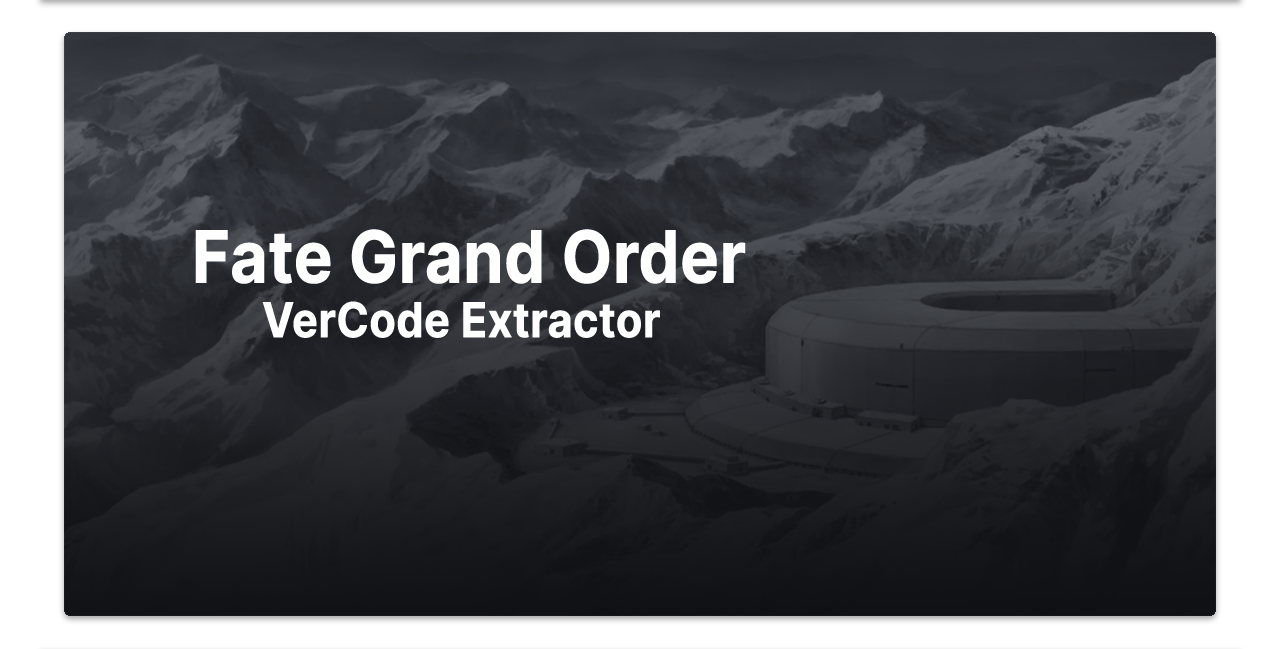 FGO-VerCode-extractor