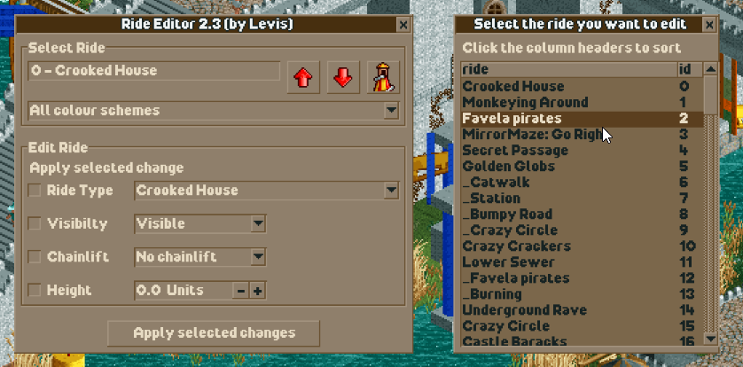 OpenRct2RideEditor