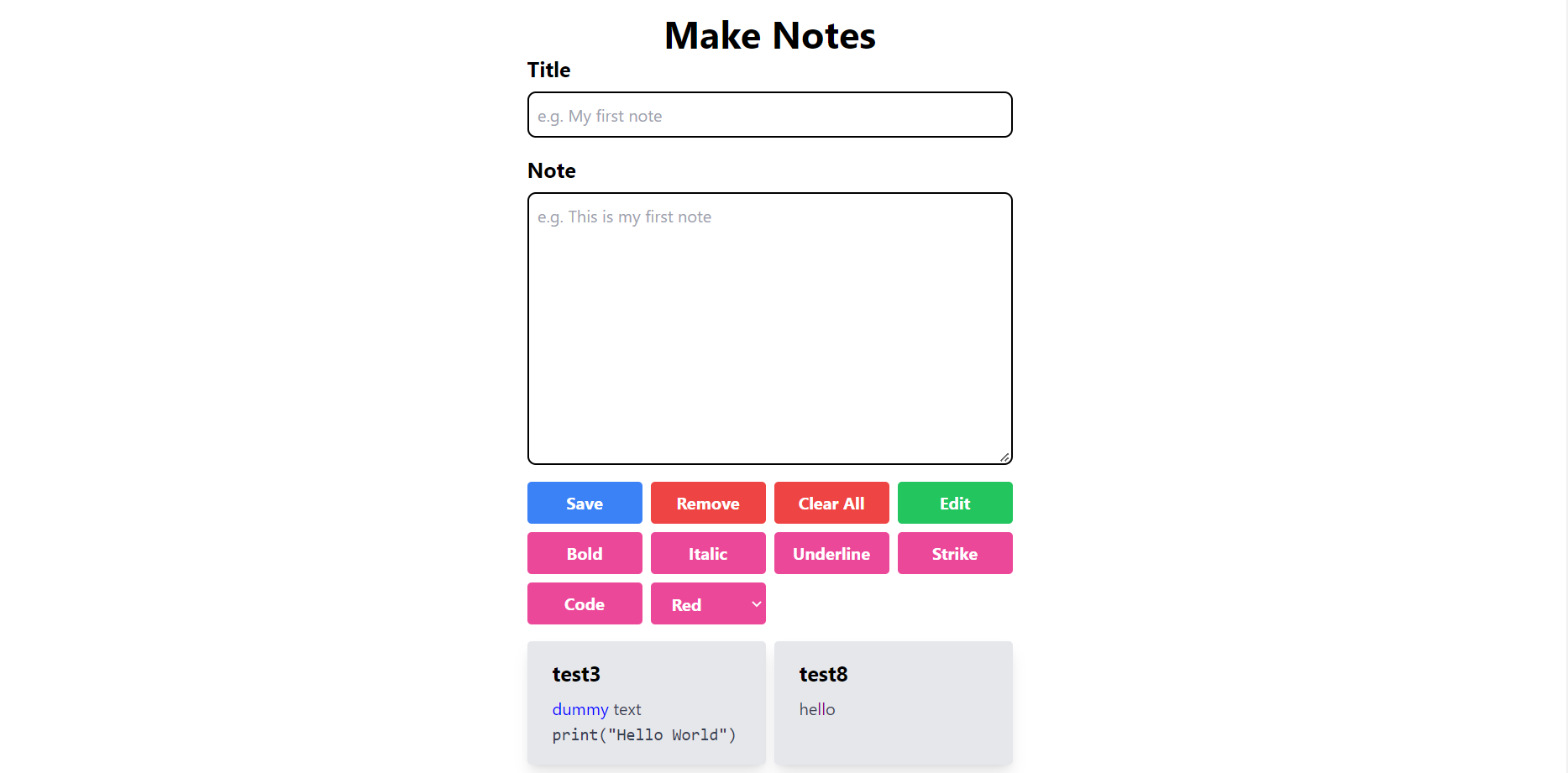 make-notes