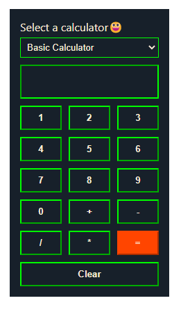 Calculator-CSS