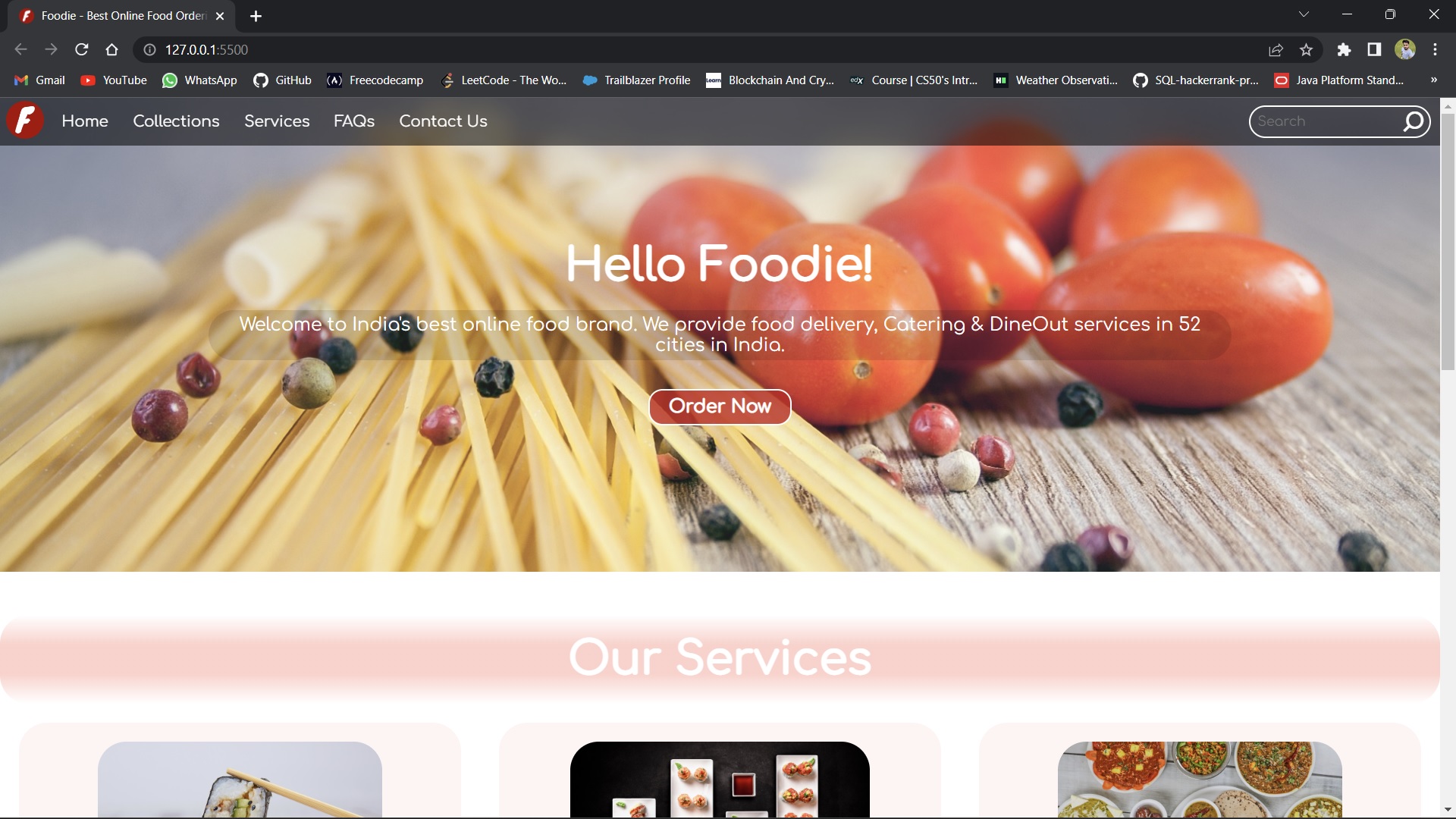 FoodOrderingWebsite-Responsive