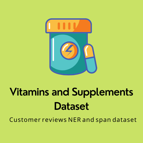 Vitamins-Supplements-NER-dataset