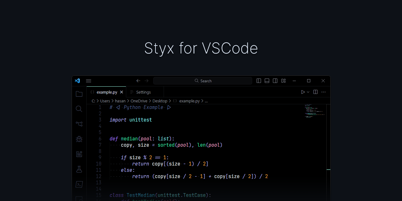 vscode-styx