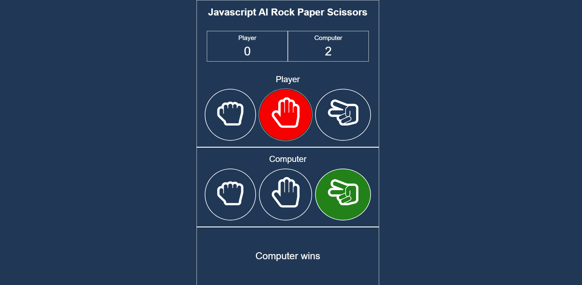 Javascript-AI-Rock-Paper-Scissors