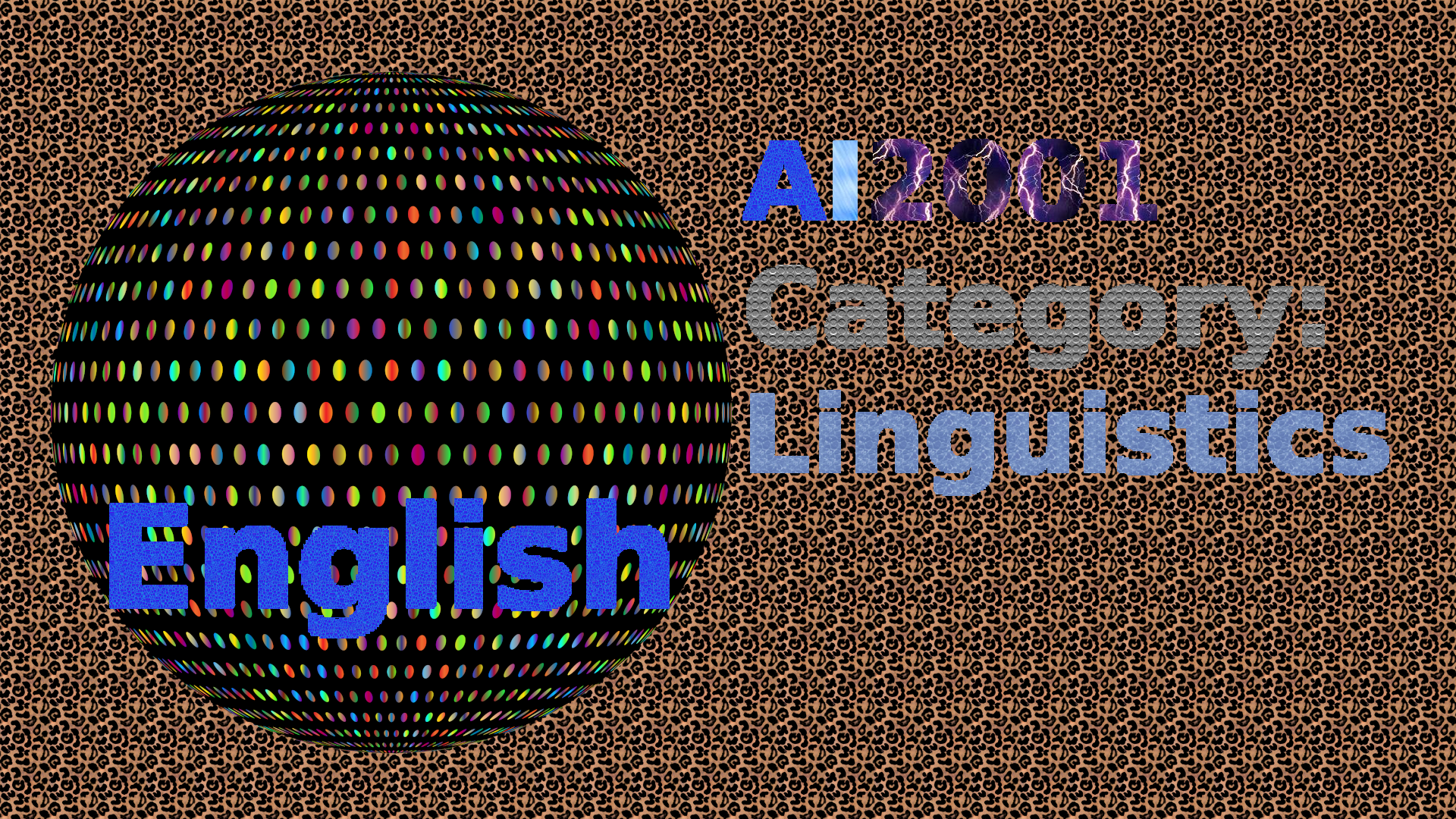 AI2001_Category-Linguistics-SC-English