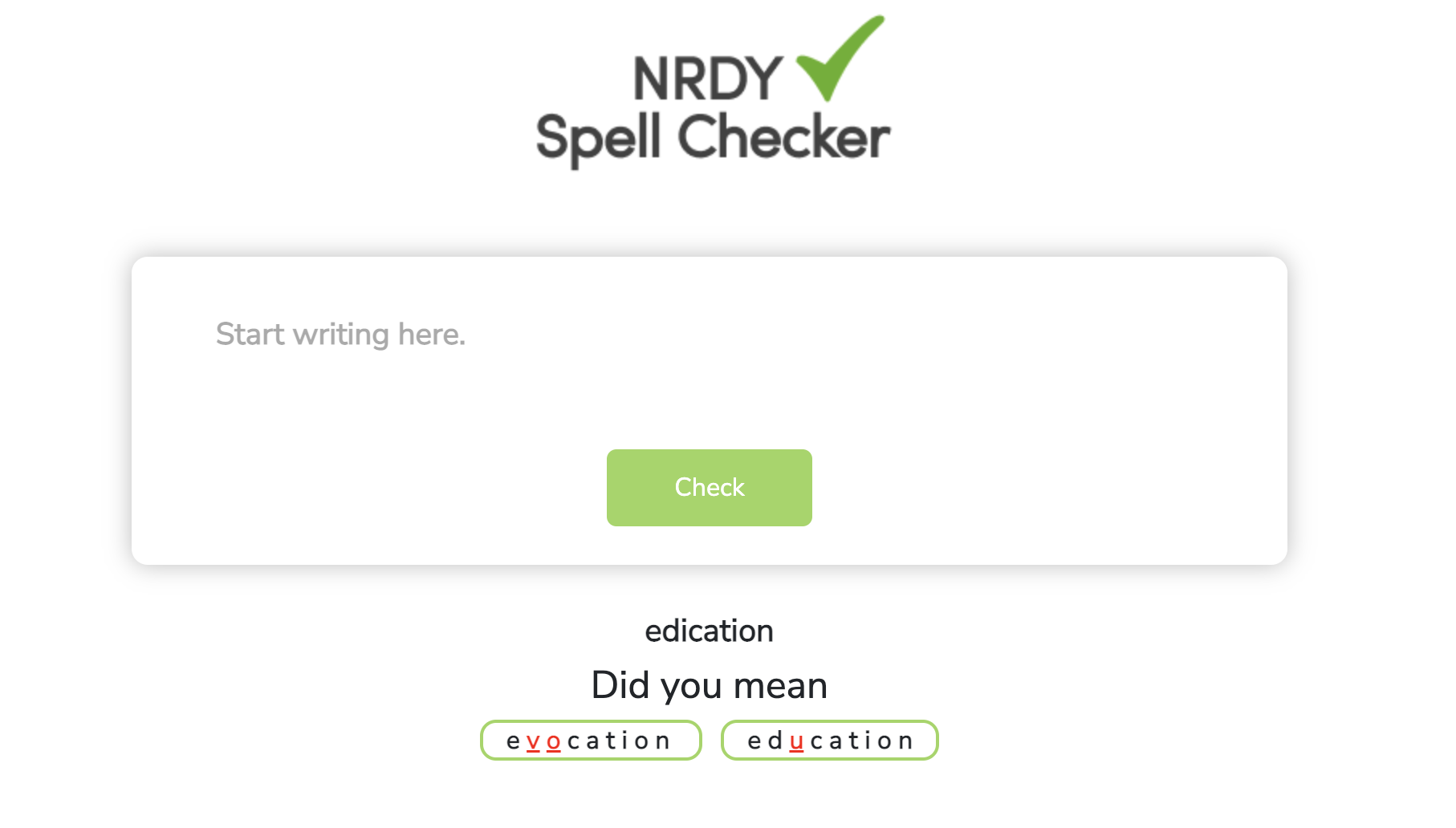 Spell-Checker