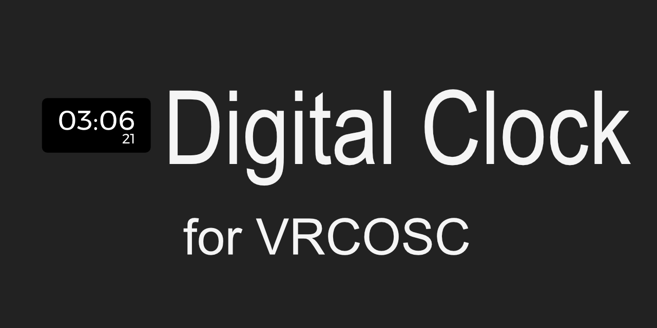 VRCOSC-DigitalClock